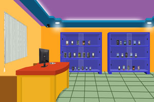 逃出电子产品展厅