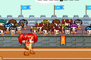 女生飞标枪竞远