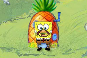 海绵宝宝吃汉堡