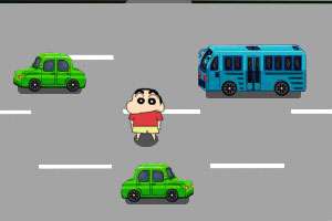 蜡笔小新过马路