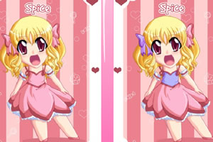 动漫美少女找茬