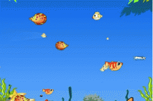 大鱼吃小鱼水波逼真版