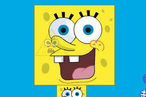 海绵宝宝堆方块