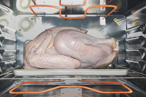 圣诞耐心焗火鸡