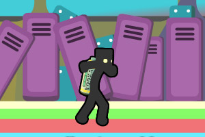 黑色方块战士无敌版