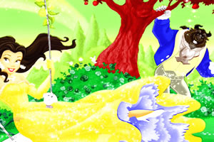 绘画公主与野兽