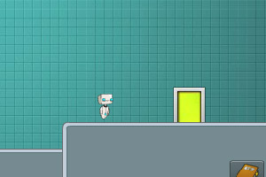 镜面机器人逃生