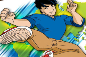 成龙历险记填色