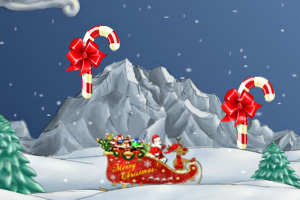 圣诞老人穿越障碍