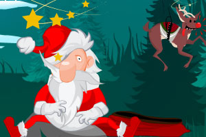 圣诞老人自行车