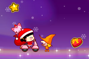 小黑花花送礼物