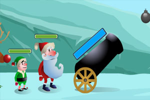 圣诞老人大炮对决