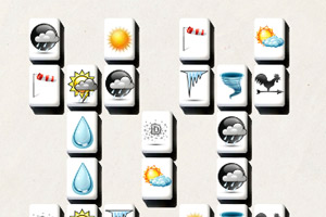 天气麻将连连看