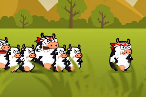 愤怒的小奶牛圣诞版