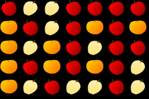 消水果救小猴子