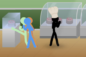 火柴人面包房防守无敌版