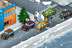 冬季交通指挥员