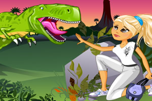 探险侏罗纪女孩