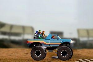 越野大轮车3无敌版