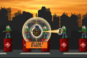 僵尸手榴弹选关版