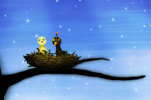 饥饿的小鸟选关版