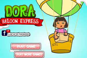 朵拉热气球送包裹