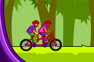 山地双人自行车