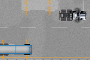 公园巧停大卡车3