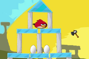 砸死愤怒的小鸟