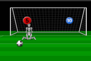机器人玩足球
