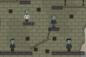 铁球砸僵尸选关版