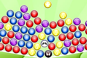 七色彩球泡泡龙