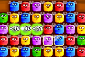 方块蜜蜂对对碰