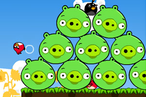 愤怒的小鸟炮弹球3