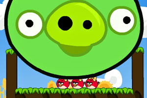 愤怒的小鸟炮弹球3