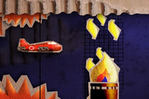 纸版飞机玩闪避