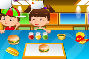 经营兄妹快餐店