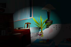 漆黑房间找东西