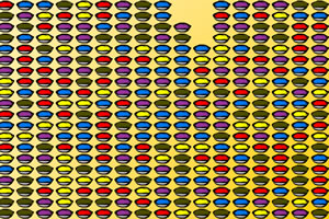 五彩石碗消消看