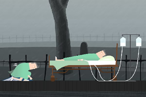 医院病房里的梦