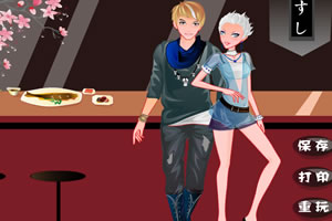 寿司店甜蜜约会