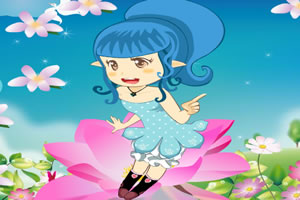 可爱花精灵