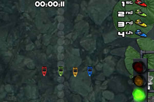 迷你小汽艇竞速