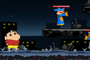 屁王小新大战僵尸