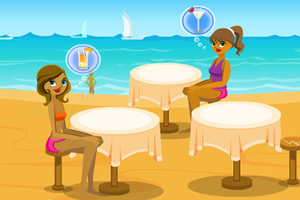 海滩开鸡尾酒吧