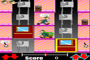 餐厅侍应乘电梯