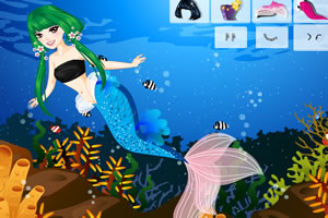 漂亮美人鱼公主