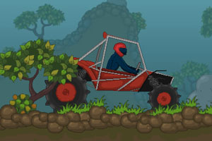 疯狂的越野四驱车