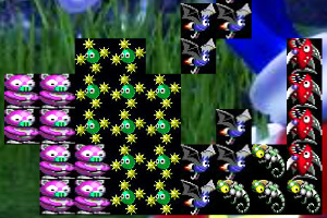 索尼克玩俄罗斯方块