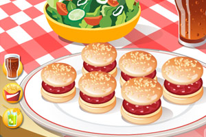 迷你汉堡包